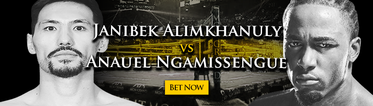 Janibek Alimkhanuly vs. Anauel Ngamissengue Boxing Betting